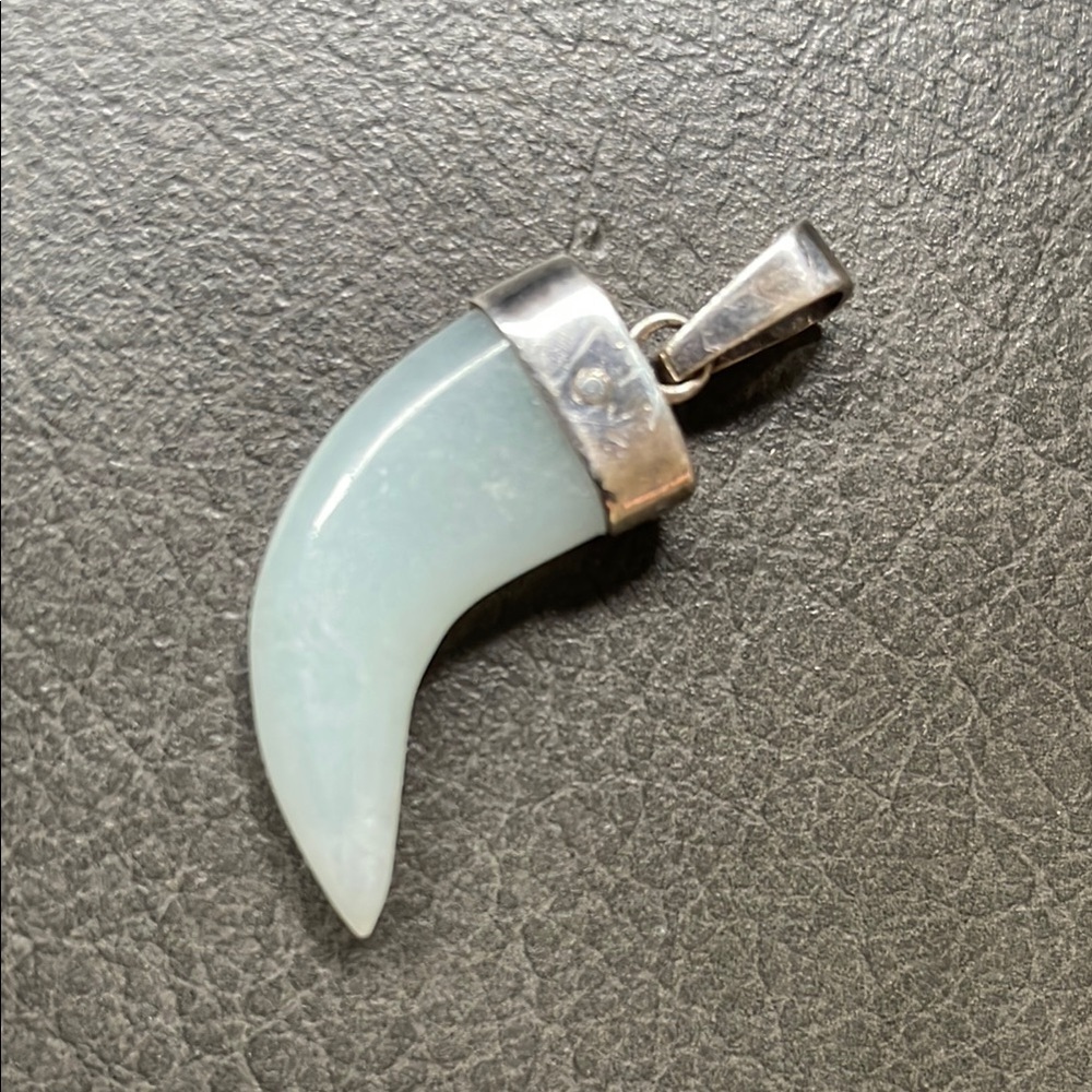 Silver and Light Jade (light green)